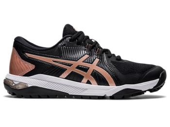 Asics Dam Golfskor GEL-COURSE GLIDE Svarta/Guld